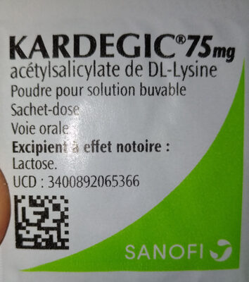 KARDEGIC - Ingredients - fr