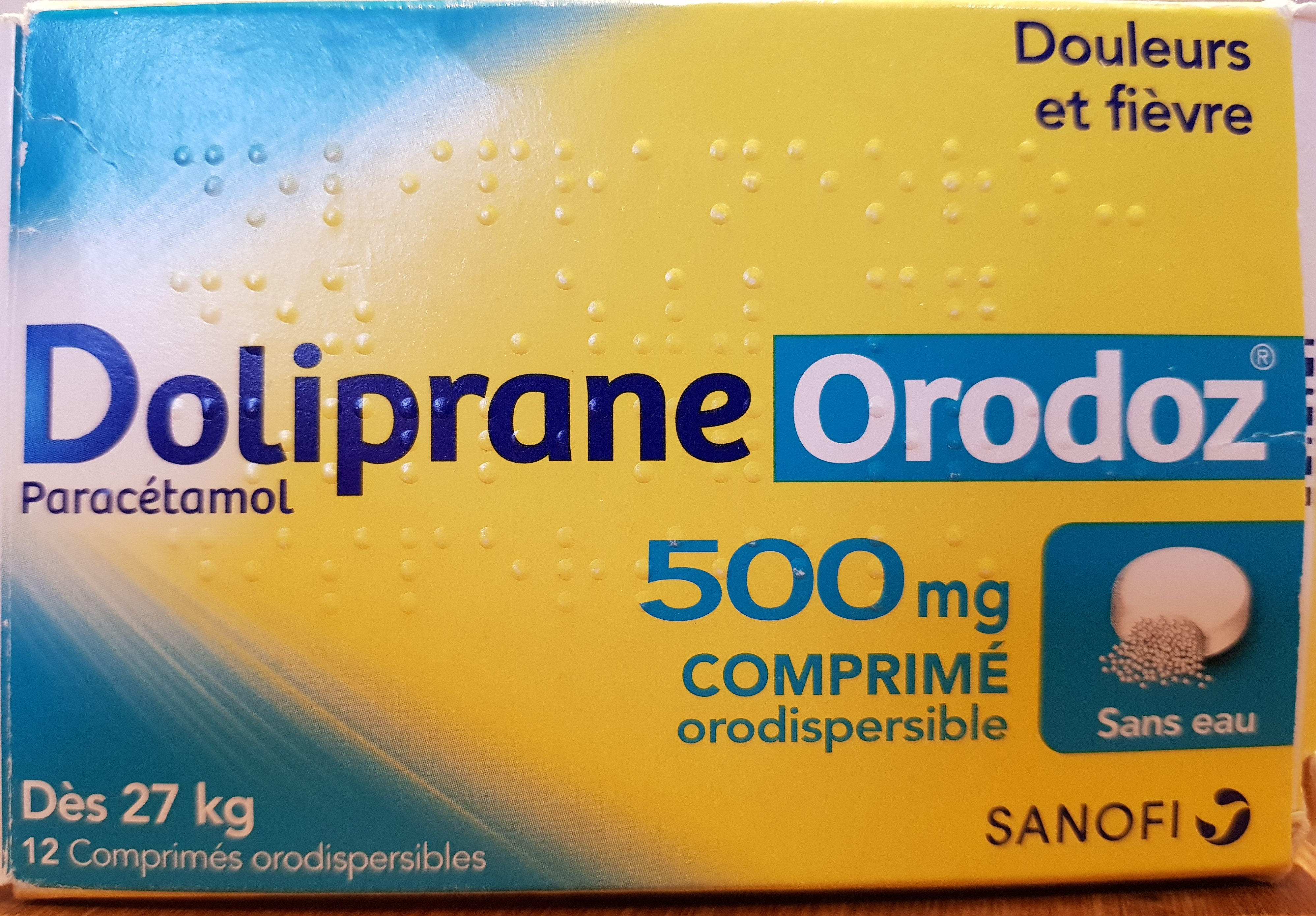 Doliprane Orodoz - Product - fr