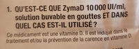 Zyma D - Ingredients - fr