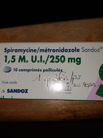 Spiramycine/métronidazole - Product - fr