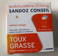 Acetylcysteine Sandoz Conseil - Product - fr