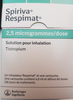 Spiriva Respimat 2,5 microgrammes / dose - Product