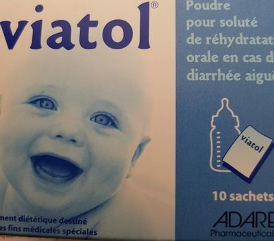 Viatol Soluté De Rehydratation Par Voie Orale 10 Sachets - 1