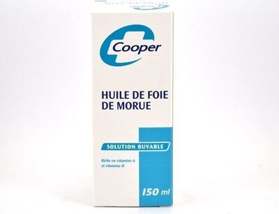 Huile De Foie De Morue, Cooper, 150 ML - Produit - fr