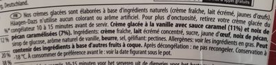 Vanillas pralines & cream - Ingredients