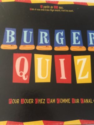 Burger Quiz - 1