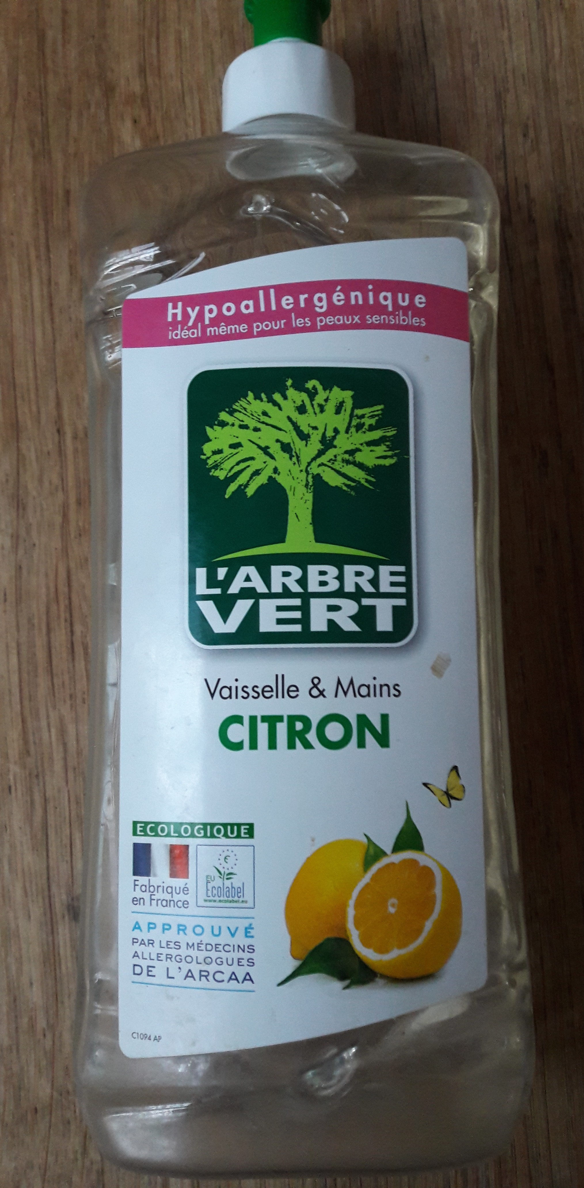 vaisselle et mains citron - Produit - fr