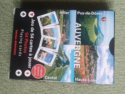 Jeu de 54 cartes - Auvergne - Product - fr