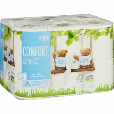 papier toilette confort Compact - 1