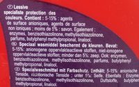 Lessive Liquide Couleur - Ingredients - fr