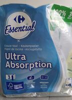 Essuie-tout ultra absorption Carrefour Essential - Product - fr