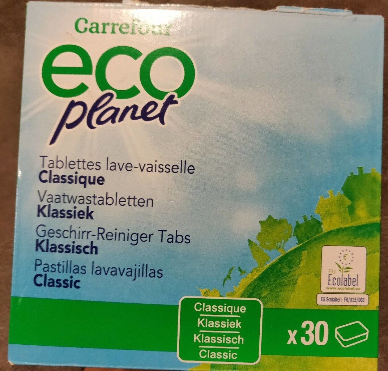 Carrefour ECO planet tablettes lave-vaisselle - Product - fr