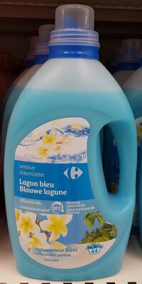Lessive Liq. Lagon bleu X44 carrefour - 1