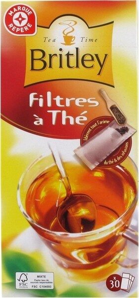 Filtres à thé x 30 - Product - fr