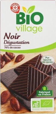 Chocolat noir 74% cacao - Product - fr