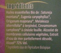 Huile Essentielle 3D Anti Bact 10ML - Ingredients - fr