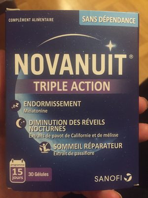 Sanofi Aventis Novanuit Triple Action 30 Gélules - 2