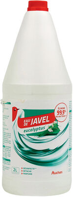 Eau de Javel diluée eucalyptus* 2.6% de chlore actif - Product - fr