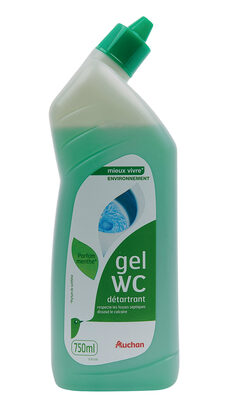Auchan environnement gel wc detartrant menthe 750 ml - 3
