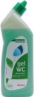 Auchan environnement gel wc detartrant menthe 750 ml - Produit - fr