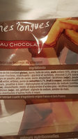 madeleines longues fourrées au chocolat - Ingredients - fr