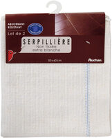 Auchan serpilliere non tissee extra blanche x2 - Product - fr