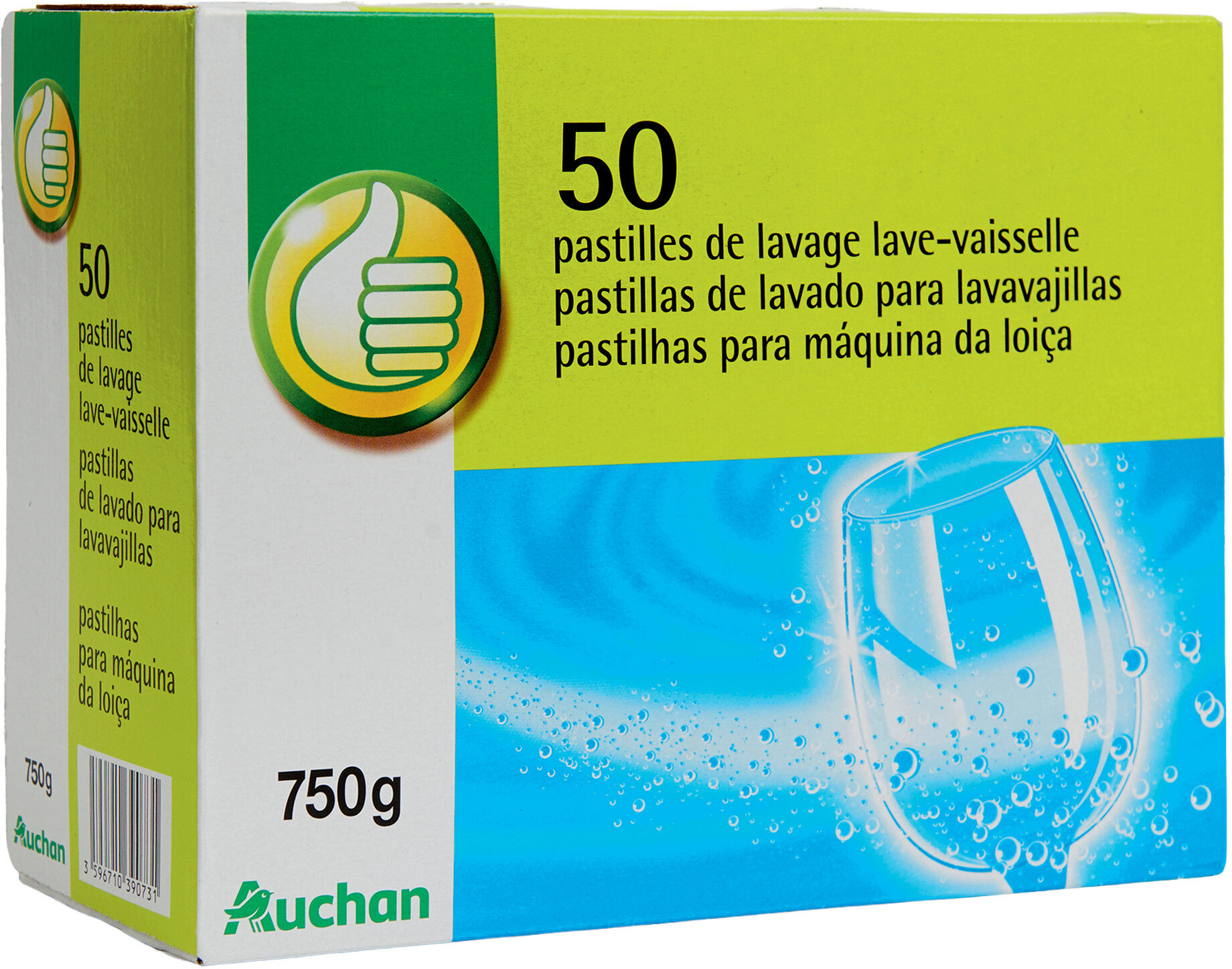50 pastilles de lavage lave-vaisselle - Produit - fr