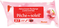 Auchan assouplissant peche du soleil recharge 27 lavages 500ml - Produit - fr