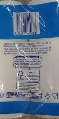 Essuie-tout Blanc Compact - Ingrédients - fr