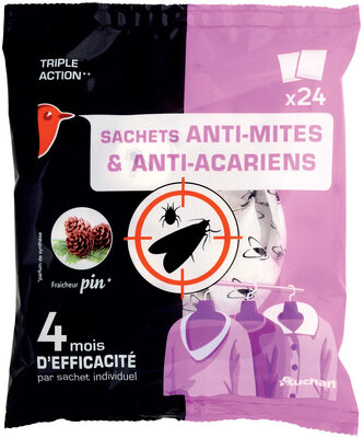 Auchan sachet antimites x24 - Product - fr