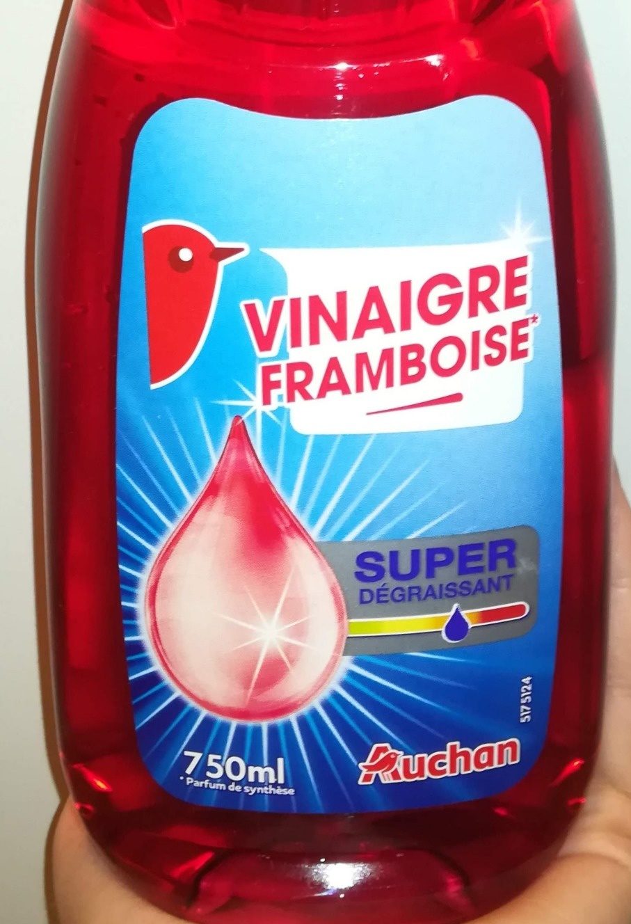 Liquide vaisselle au vinaigre - parfum framboise - Product - fr