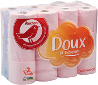 Papier toilette, Rose, 2 plis, Maxi - Produit - fr