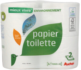 Papier toilette 2 plis - Produit - fr