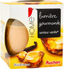 Auchan bougie parfumante vanille gourmande x1 - Product