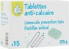 Tablettes anticalcaire lave-linge - Produit