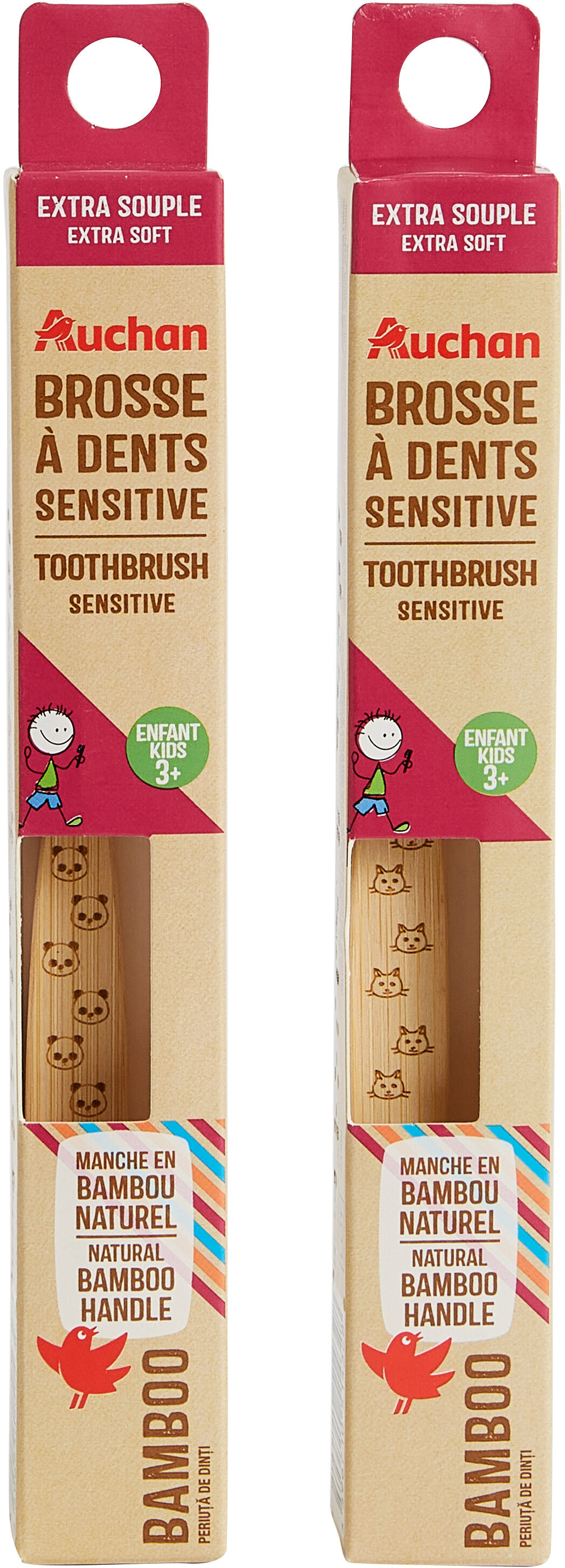Brosse à dents sensitive Enfant 3+ - Produit - fr