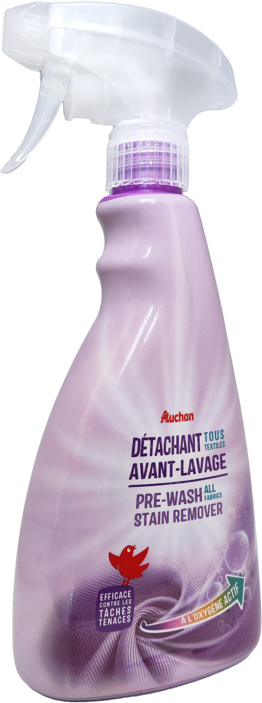 AUCHAN Spray Détachant Avant Lavage - Produit - fr