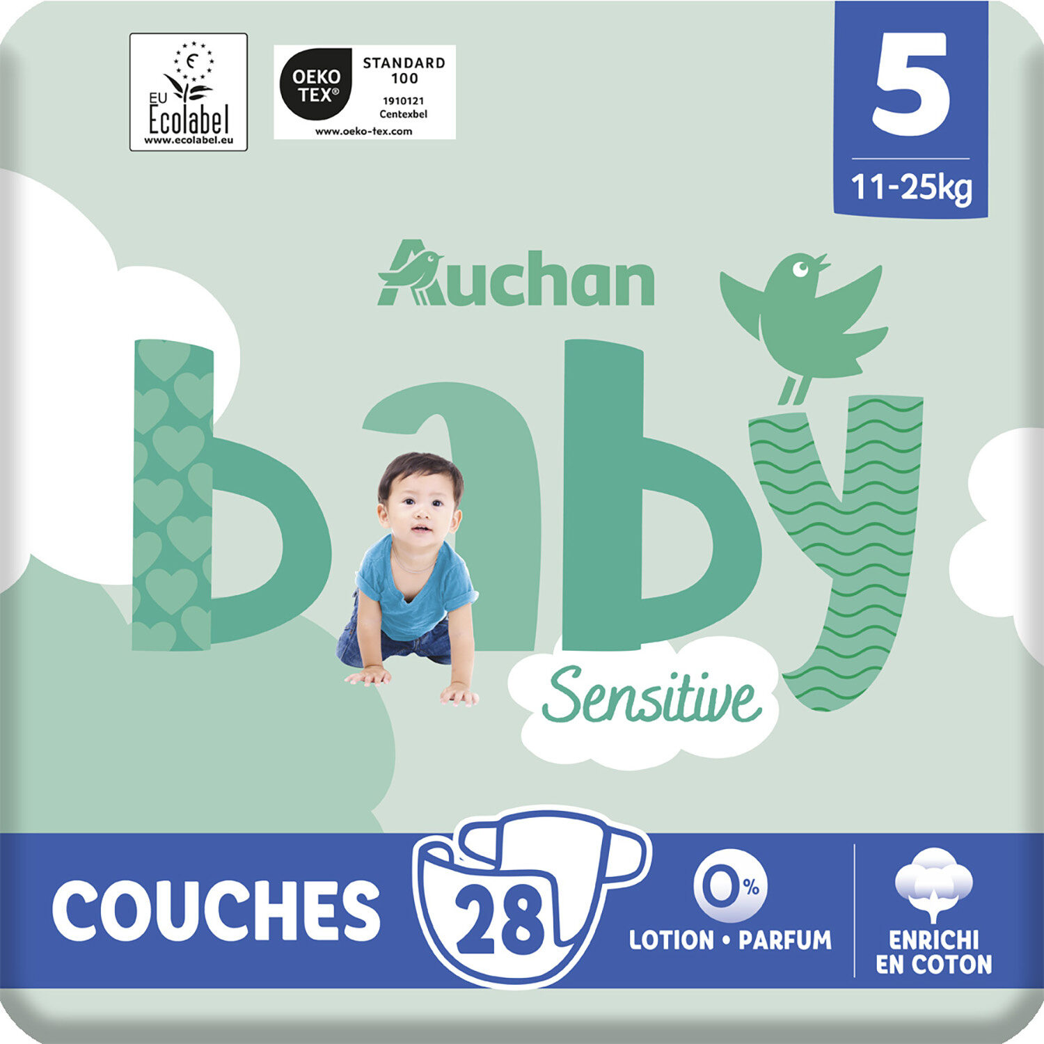 Couches Sensitive T5 - Produit - fr