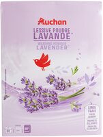 Auchan LavandeLessive poudre pour le lavage du linge - Produit - fr