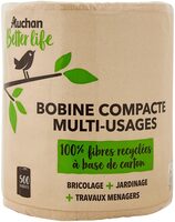 Auchan better life ecolabel bobine multi usage compact 500f - Product - fr