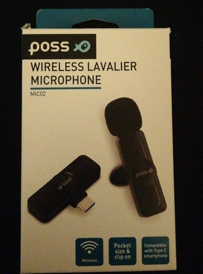 Poss / WIRELESS LAVELIER MICROPHONE - Product - fr