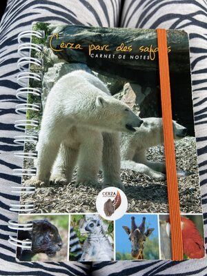 Carnet de notes  Cerza parc des safaris - 1