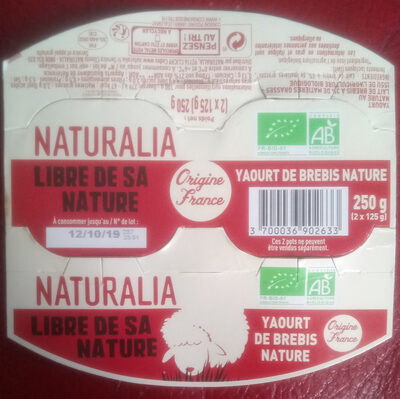 Yaourt de brebis nature - Product - fr
