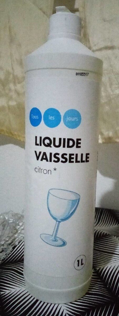Liquide vaisselle citron - Produit - fr