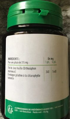 Orthosiphon - Ingredients
