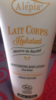 lait corps hydratant beurre de karité - Product - fr