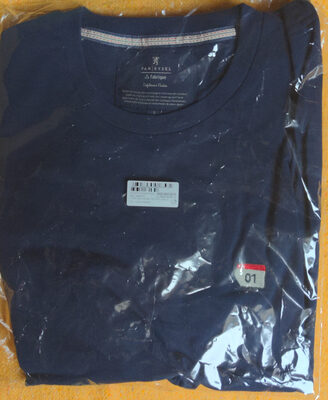 T-shirt bleu marine - Produit - fr