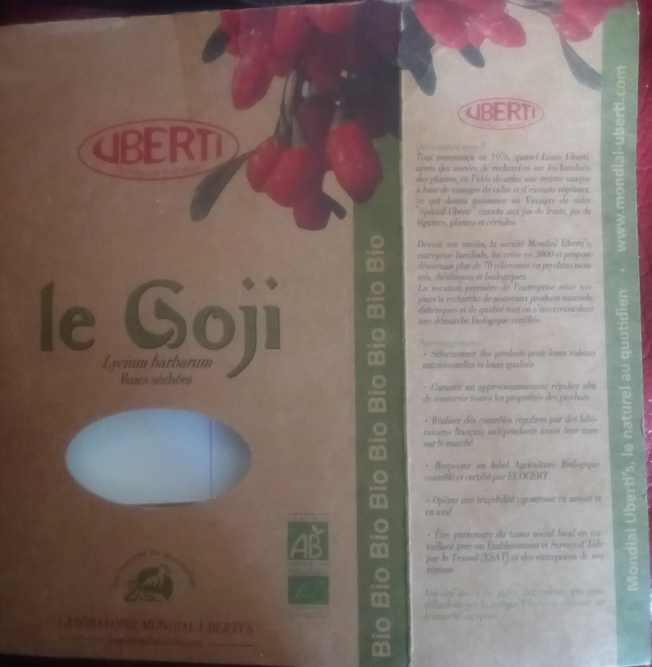 Le goji - Product - fr