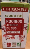 Rooibos afrique du sud sans théine - Product - fr