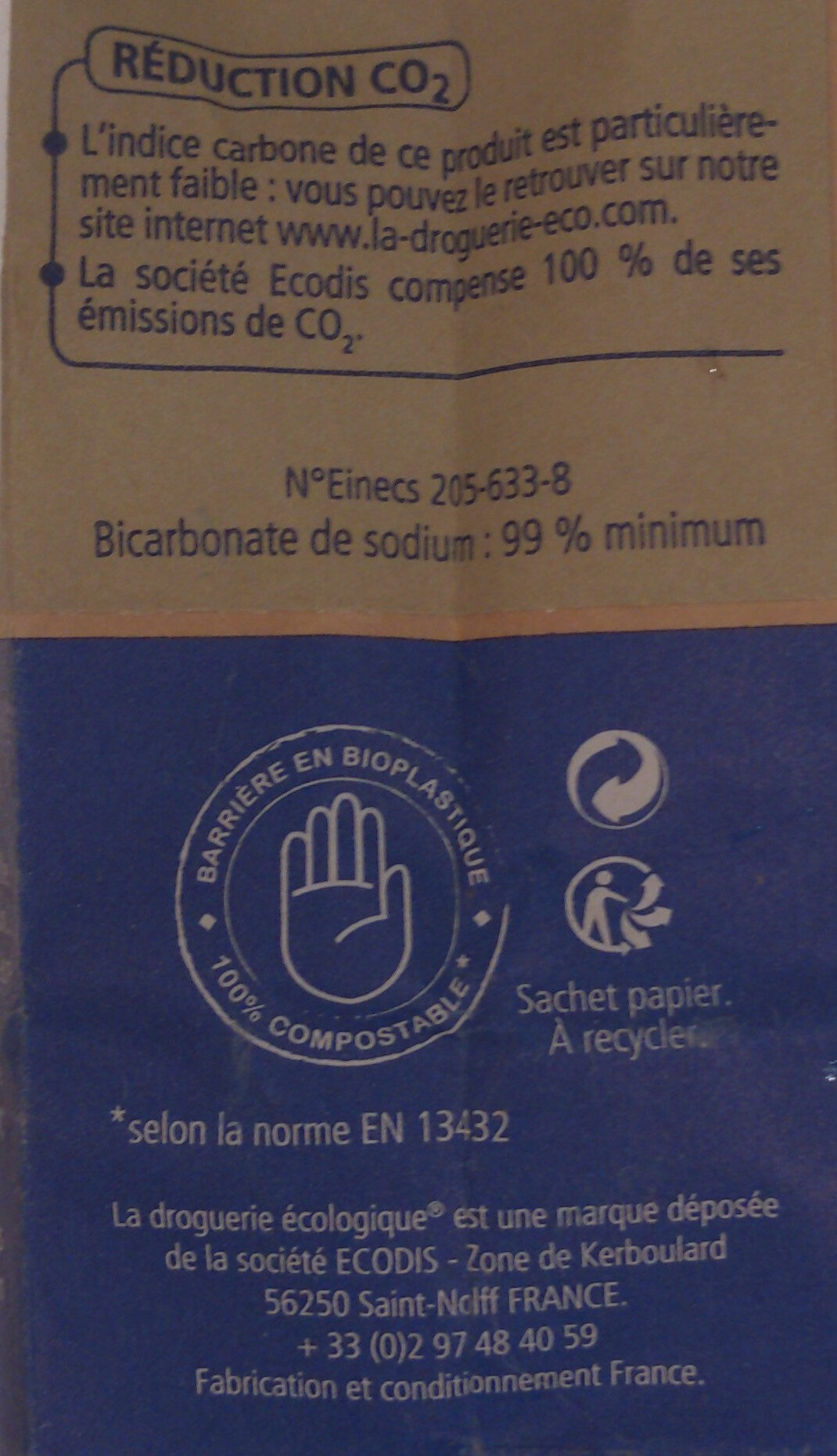 Bicarbonate de soude - Product - en